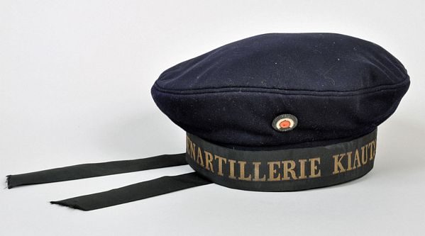 IMPERIAL GERMAN CHINESE COLONIAL ARTILLERY UNIT CAP.