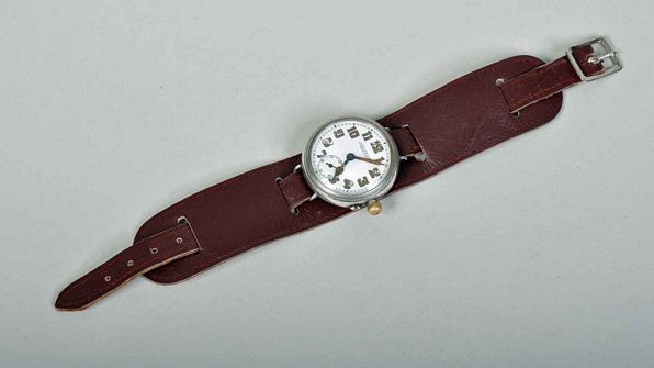 BRITISH WWI INDIAN OFFICERS TRENCH WATCH.