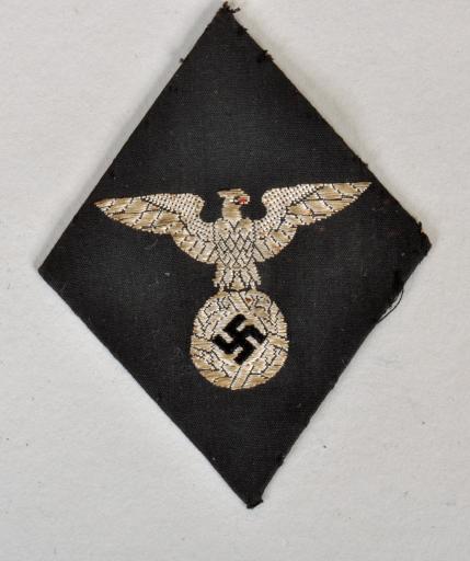 GERMAN WWII NSDAP POLITICAL ARM BADGE.