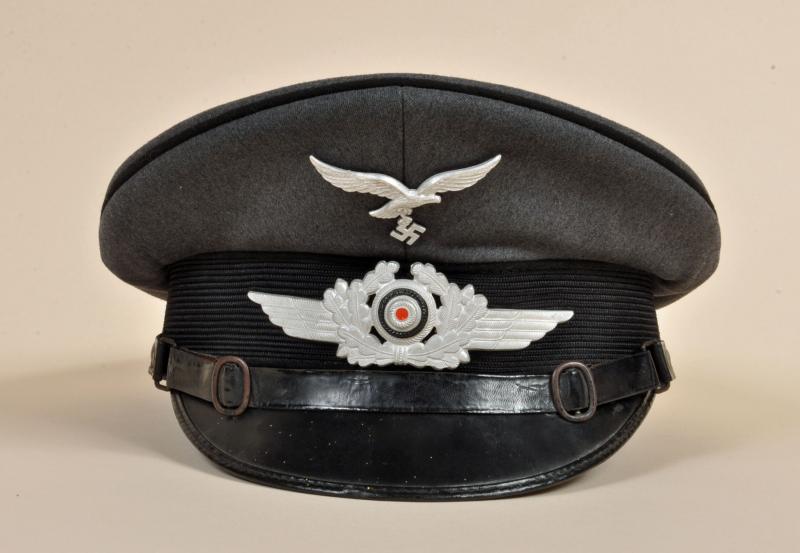 GERMAN WWII LUFTWAFFE REICHLUFT MINISTRY NCO/MANS ENLISTED MANS CAP.