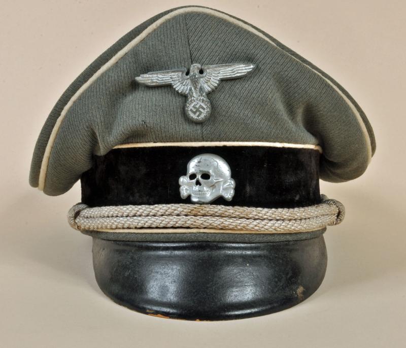 GERMAN WWII WAFFEN SS INFANTRY OFFICERS CAP.