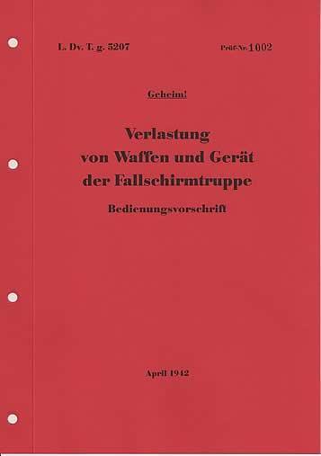 The Fallschirmjäger Delivery Manual Book