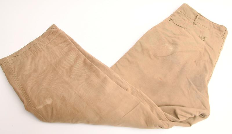 US WWII WINTER PADDED COMBAT TROUSERS.