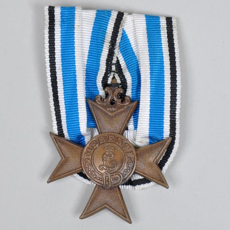 IMPERIAL GERMAN BAVARIAN 1866 MILITARY SERVICE CROSS.