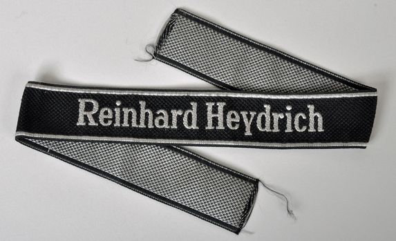 GERMAN THIRD REICH REINHARD HEYDRICH CUFF TITLE.