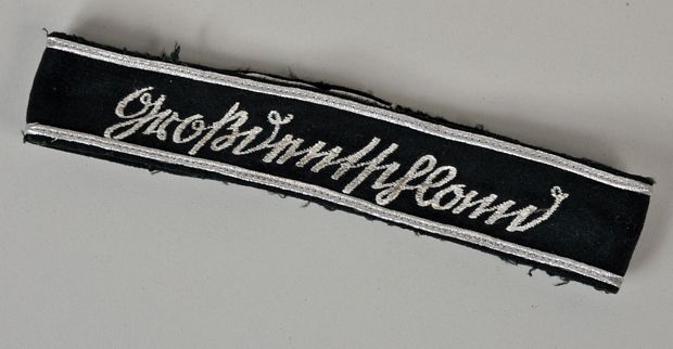 GERMAN WWII GROSSDEUTSCHLAND NCOS CUFF TITLE.