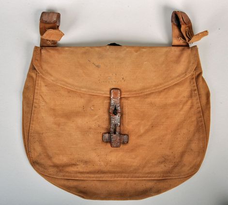 IMPERIAL GERMAN NAVAL OR COLONIAL BREAD BAG.