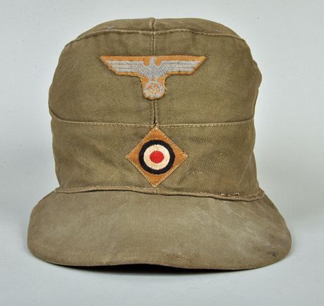 GERMAN WWII AFRIKA KORPS 1st PATT M40 CAP.