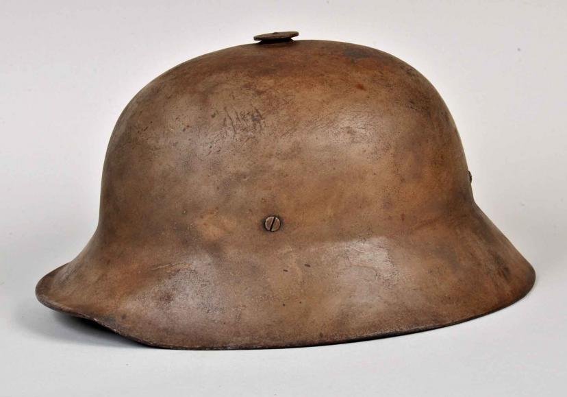 AUSTRIAN WWI BERNDORFER HELMET.