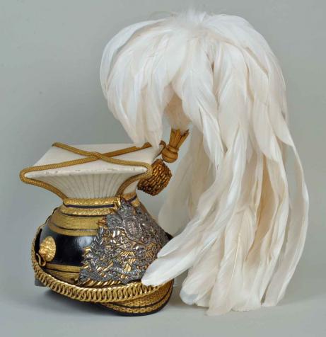 ENGLISH 17TH LANCERS OFFICERS LANCE CAP.