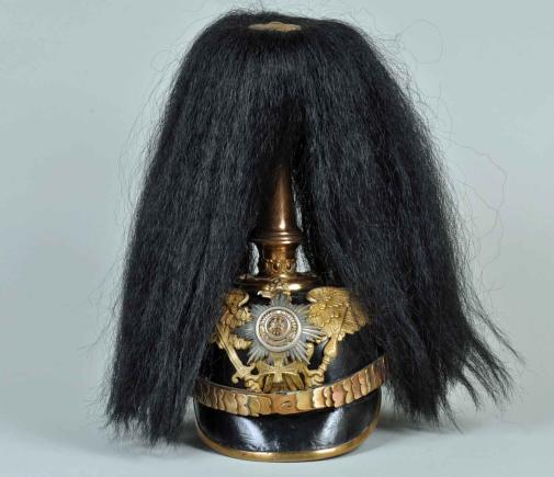 PRUSSIAN GUARD GRENADIER REGIMENT FUSILIER BATTALION RESERVE OFFICERS PICKELHAUBE.