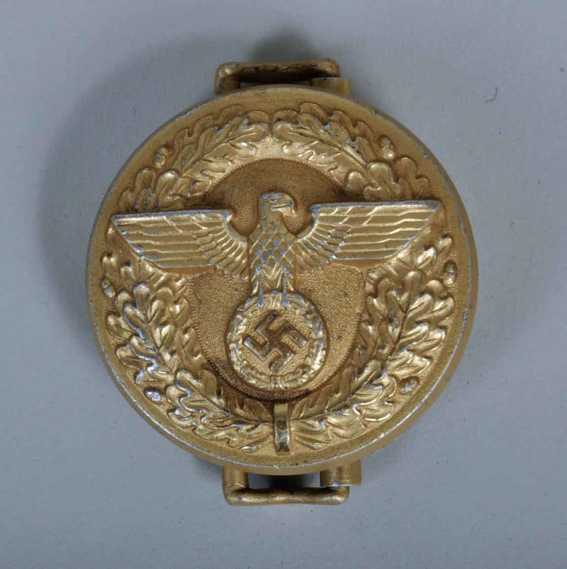 GERMAN WWII NSDAP POLITICAL BUCKLE.