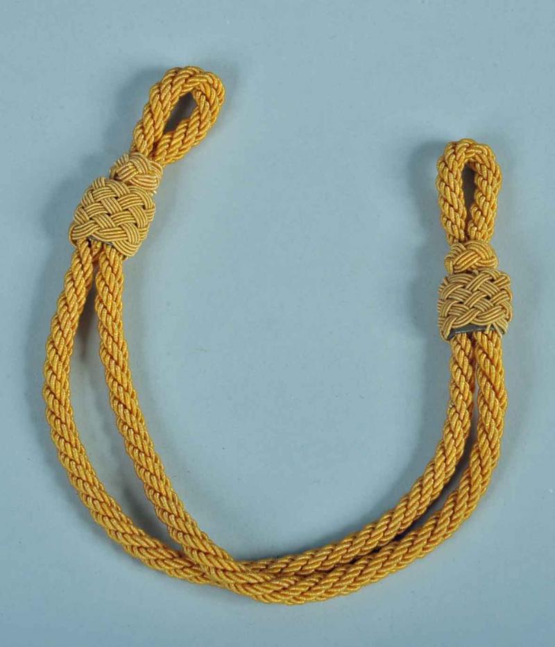 GERMAN WWII POLITICAL LEADERS CAP CORD.