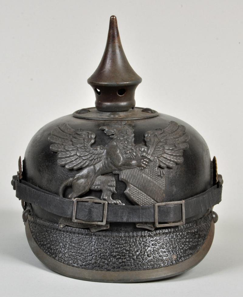 GERMAN WWI BADEN ENLISTED MANS PICKELHAUBE.