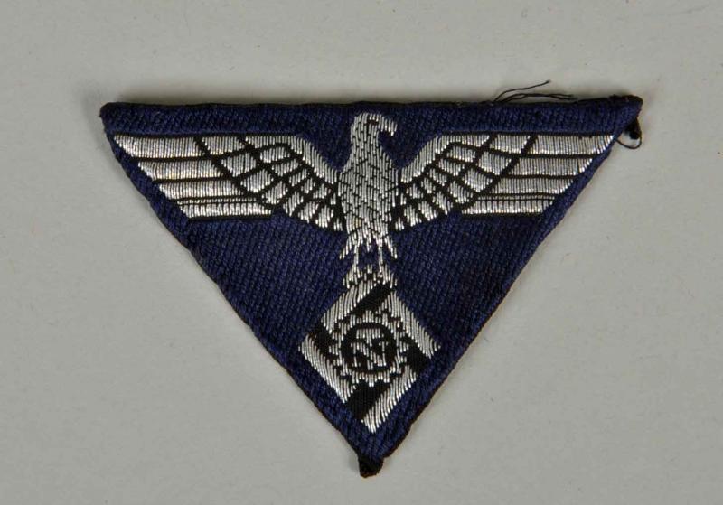 GERMAN WWII TENO ENLISTED MANS OVERSEAS CAP EAGLE.