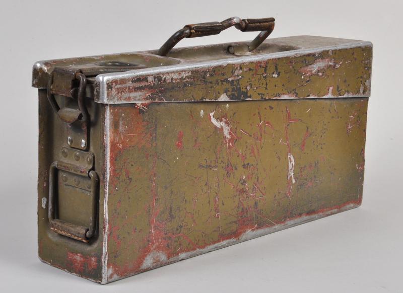 GERMAN WWII MG34/42 ALUMINIUM AMMUNITION CAN.