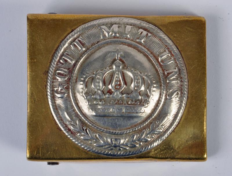 GERMAN PRE WWI 1847 PATTERN PRUSSIAN BELT BUCKLE.