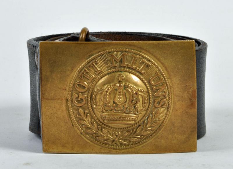 GERMAN WWI UNUSUAL PRUSSIAN BELT AND BUCKLE.