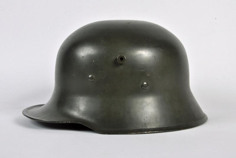 GERMAN WWII SS VERFUNGENSTRUPPE STEEL HELMET.