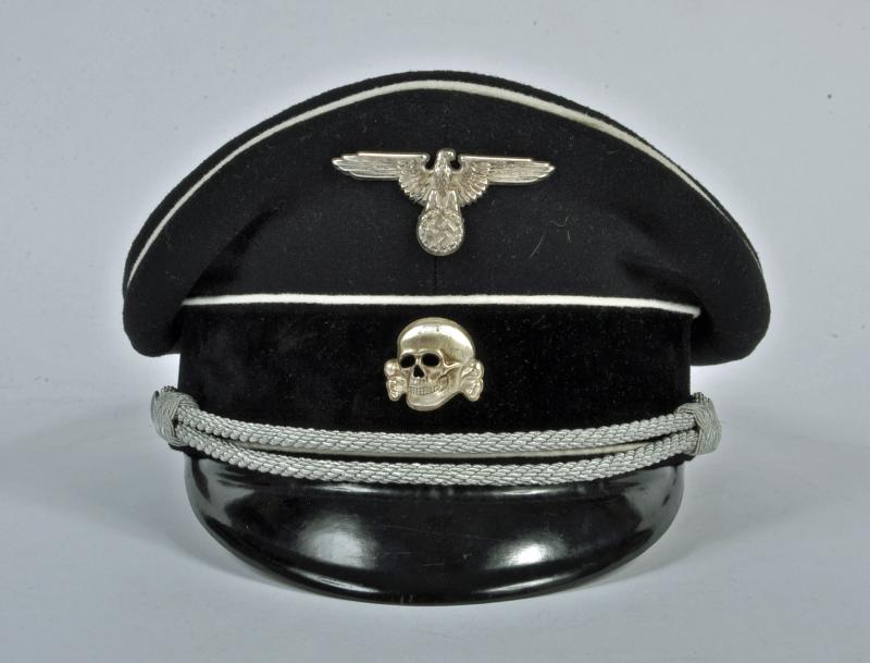 GERMAN WWII ALLGEMEINE SS OFFICER CAP.