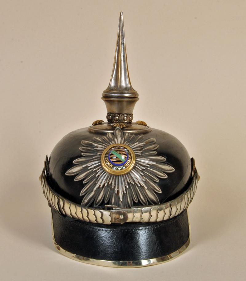 GERMAN WWI SAXON GENERAL STAFF OFFICERS HELMET.