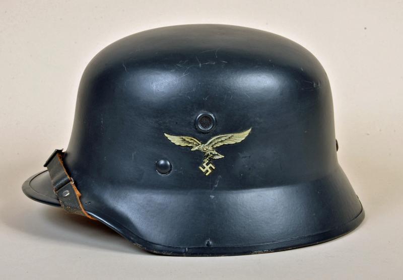 GERMAN WWII LUFTWAFFE PARADE HELMET.