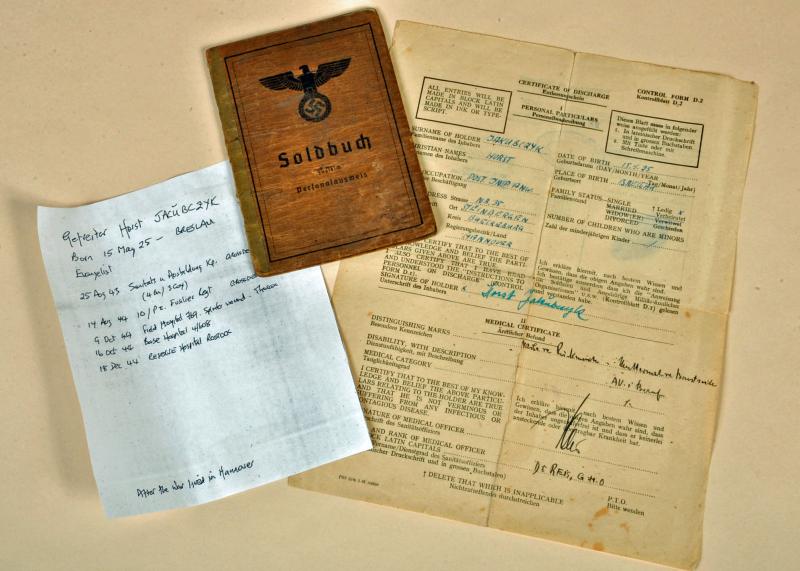 GERMAN WWII GROSSDEUTSCHLAND PAPER GROUPING.
