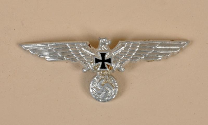 GERMAN WWII NSKOV VETERANS CAP EAGLE.