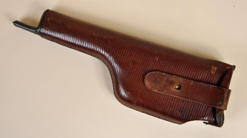 GERMAN PRE 1914 BERGMANN MARS PISTOL SHOULDER STOCK HOLSTER.