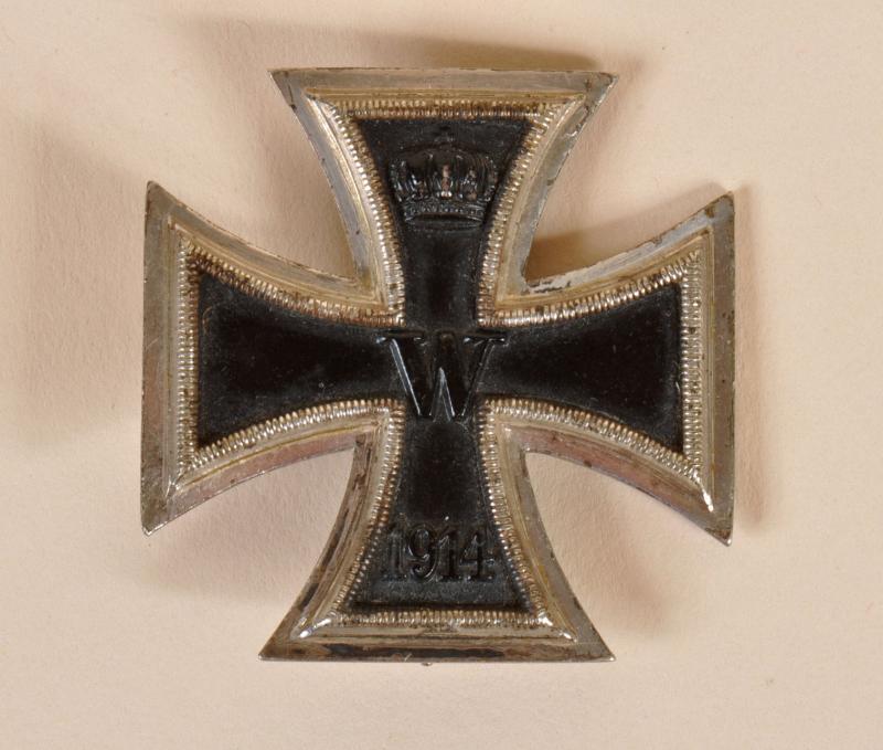 GERMAN WWI IRON CROSS 1ST CLASS.