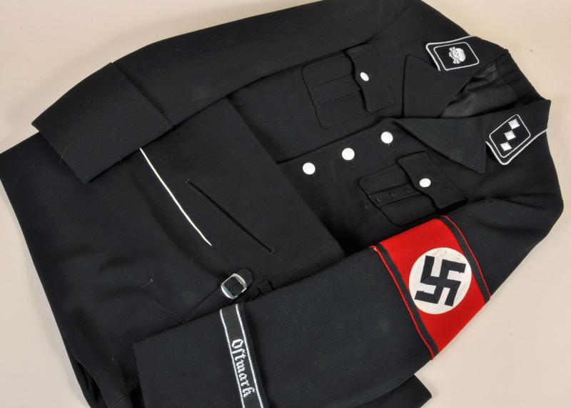 GERMAN WWII ALLGEMEINE SS OSTMARK OFFICERS UNIFORM.