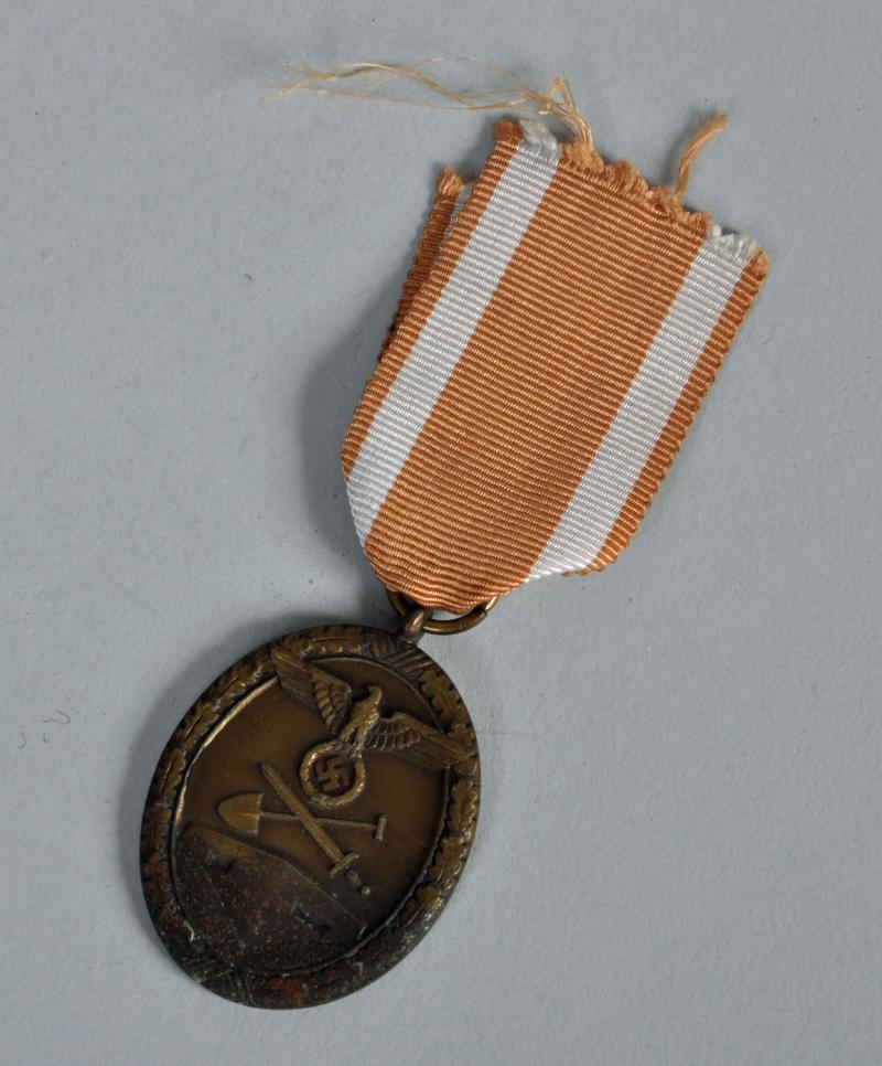 GERMAN WWII WEST WALL MEDAL.