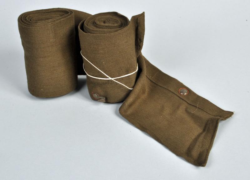 GERMAN WWII TROPICAL PUTTEES.