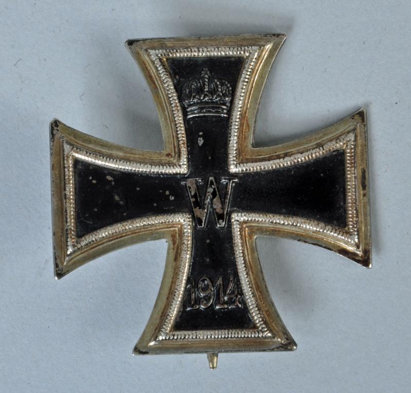 GERMAN WWI IRON CROSS 1ST CLASS 1914.