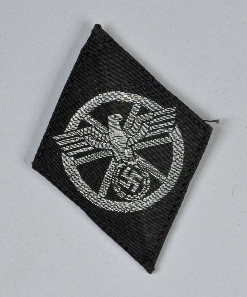 GERMAN WWII NSKK 2ND PATTERN QUALIFIED DRIVERS ARM BADGE.