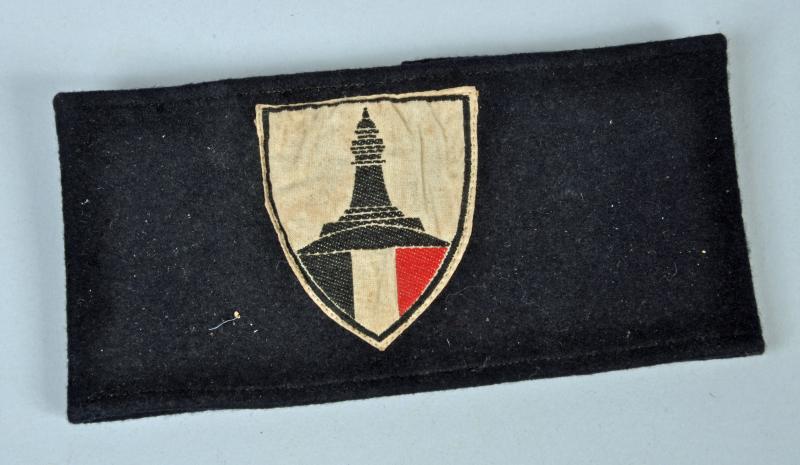 GERMAN WWII OLD COMRADES ARM BAND.