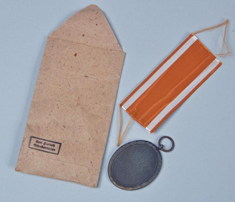 GERMAN WWII WEST WALL MEDAL.