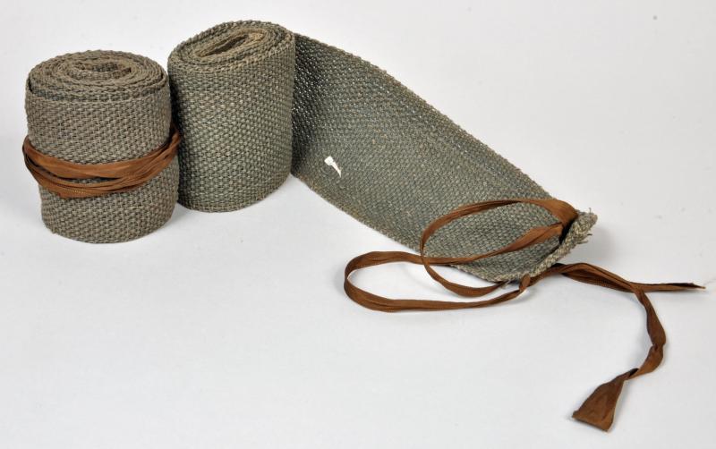 GERMAN WWI FIELD GREY PUTTEES.