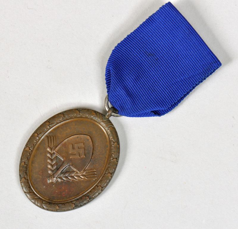 GERMAN WWII RAD 4 YEAR LONG SERVICE MEDAL.