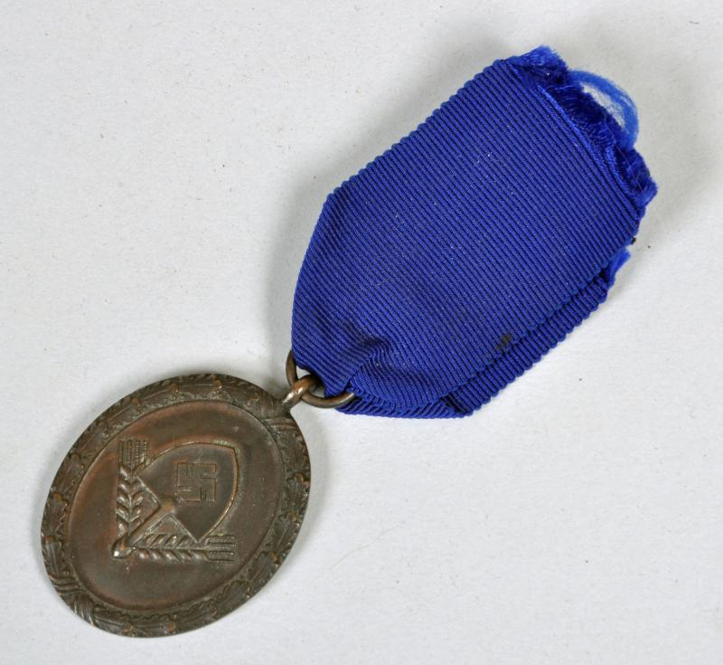 GERMAN WWII RAD 4 YEAR MEDAL.