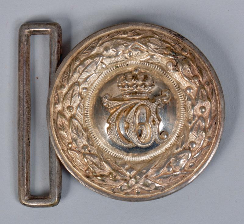 GERMAN WWI WURTTEMBERG UHLAN OFFICERS BUCKLE.