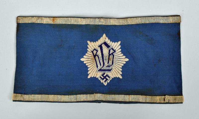 GERMAN WWII RLB 1ST PATTERN ARMBAND.