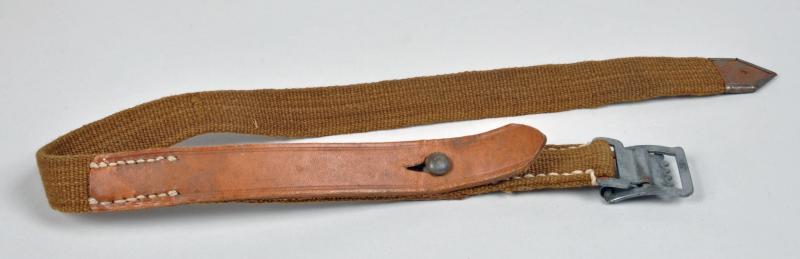 GERMAN WWII TROPICAL WATER BOTTLE STRAPS.