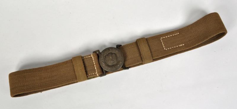 GERMAN WWII AFRIKAKORPS OFFICERS WAIST BELT.