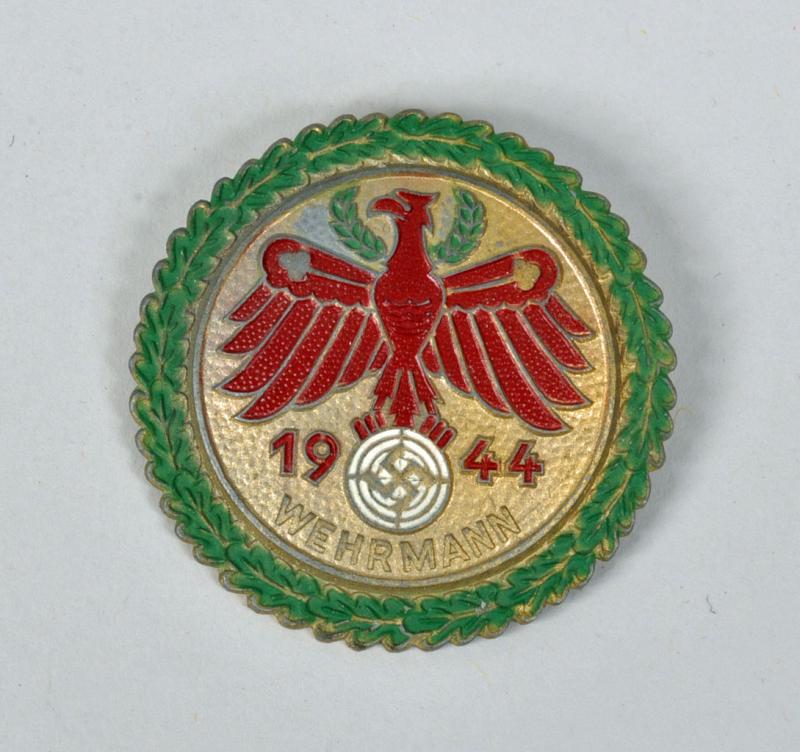 GERMAN WWII 1944 SHOOTING AWARD.