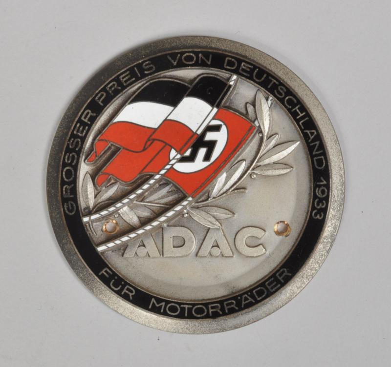 GERMAN WWII ADAC MOTORCYCLE MEETING FOR GREATER GERMANY 1933.