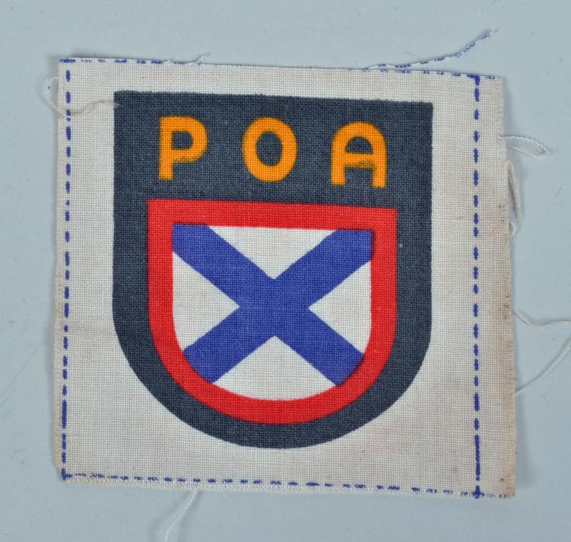 GERMAN WWII POA PRINTED INSIGNIA.