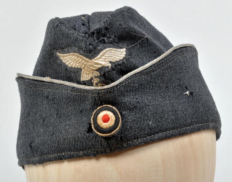 GERMAN WWII LUFTWAFFE OFFICERS OVERSEAS CAP.