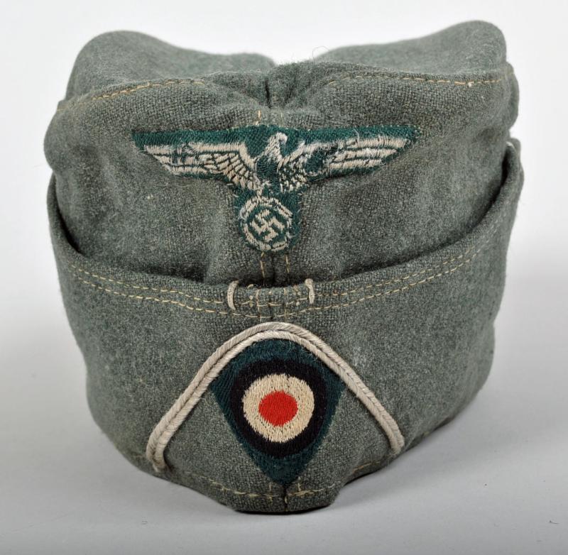 GERMAN WWII ARMY INFANTRY M.38 OVERSEAS  CAP.