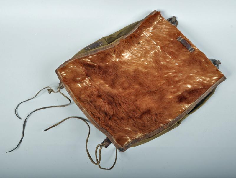 GERMAN WWII  SS FUR BACK PACK.